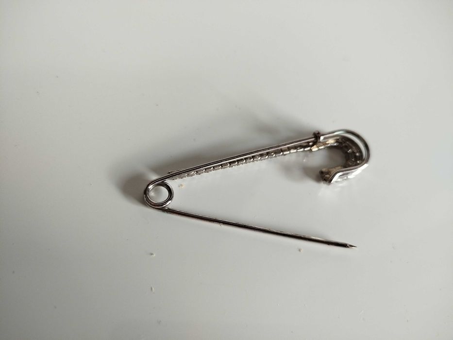 Kryształowe szpilki z kryształu górskiego Broszki Metalowy