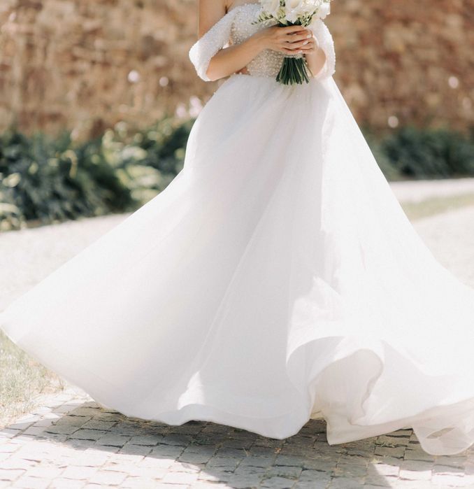 Весільна сукня "Перлинове Сяйво" — розкіш і ніжність в одному образі!