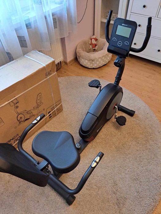 Nowy w kartonie Rower stacjonarny leżący magnetyczhy HS-040L ROOT