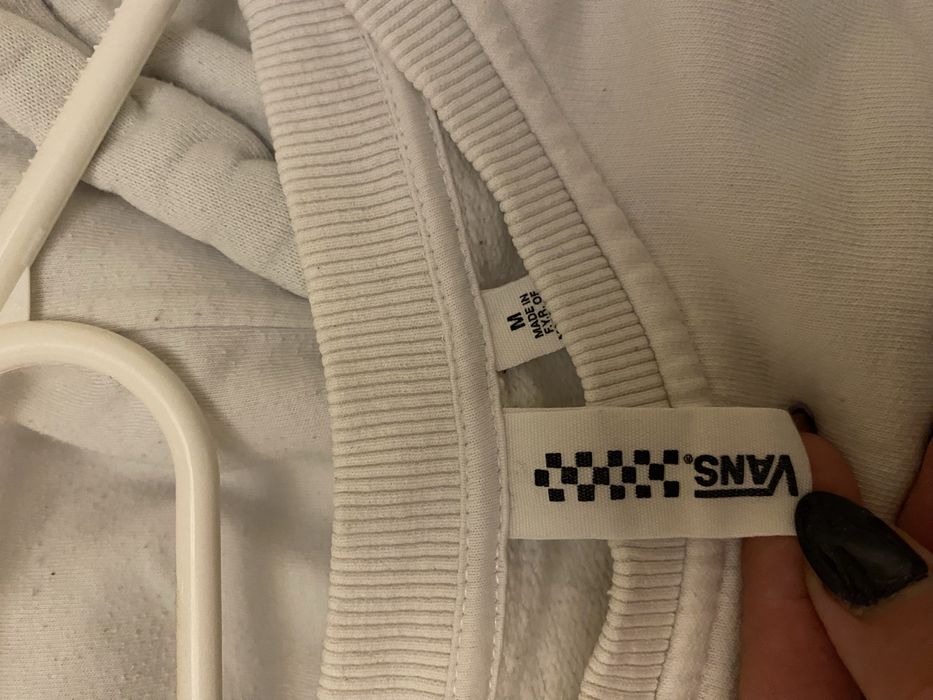 Biala bluza Vans M
