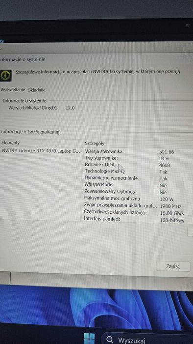 Okazja Power HP Victus 16 AMD R7 7840HS/RTX 4070/SSD 1TB/16 GB RAM