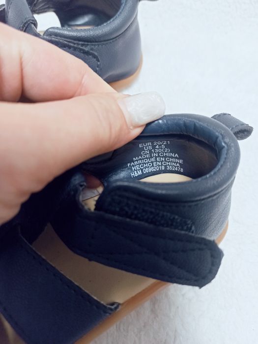 H&M 20/21 розмір, устілка 13-13.5 см сандалі, босоніжки для хлопчика