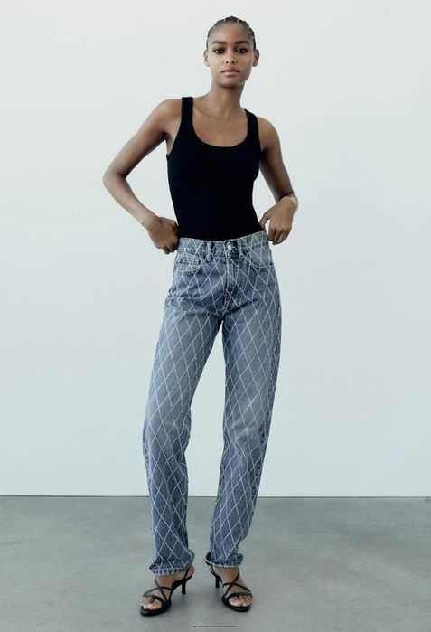 Джинси зі стразами