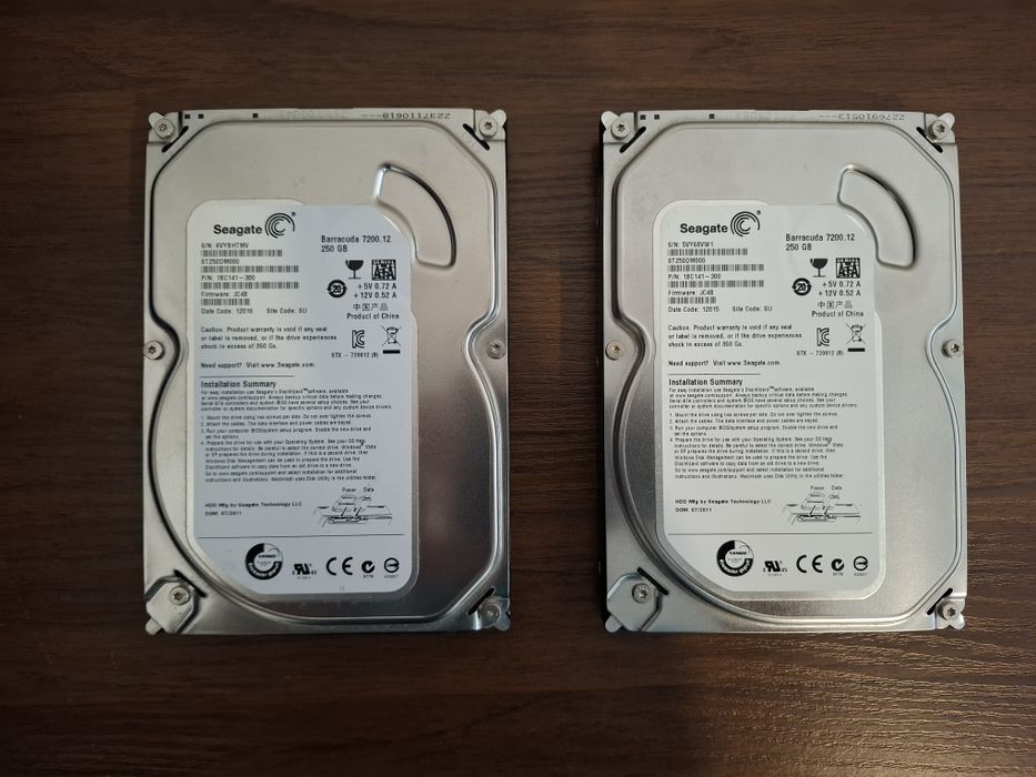 Жорсткий диск HDD Seagate Barracuda 250GB 3.5" SATA | Є 3 шт.