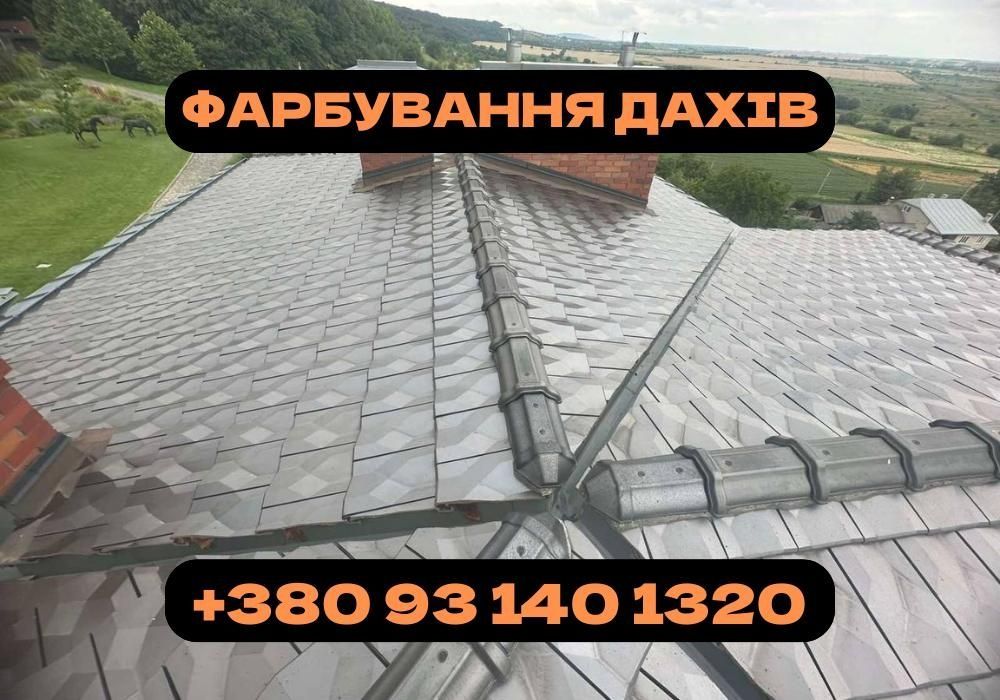 Найкраща ціна в регіоні! Покраска дахів, фарбування дахів