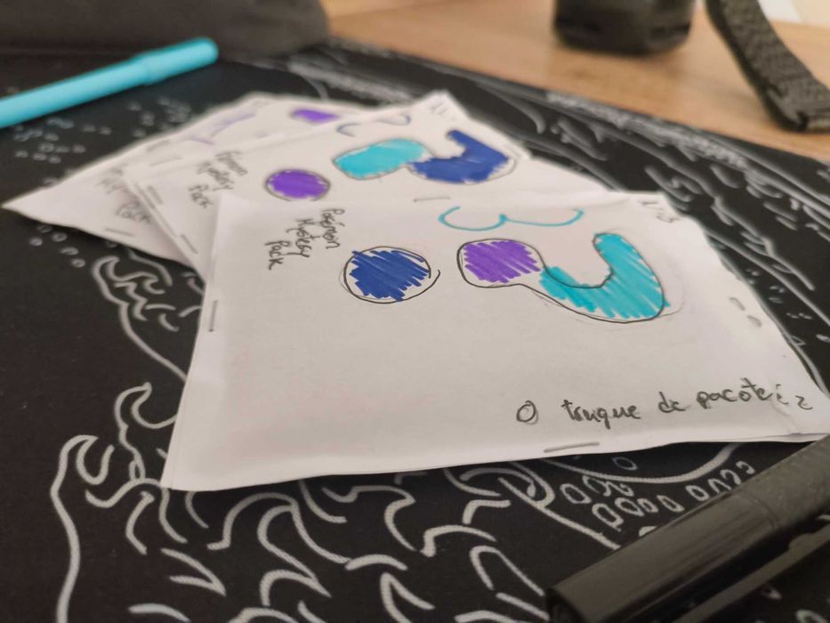 1/3 Mystery Pack Cartas Pokémon (Ler a Descrição)