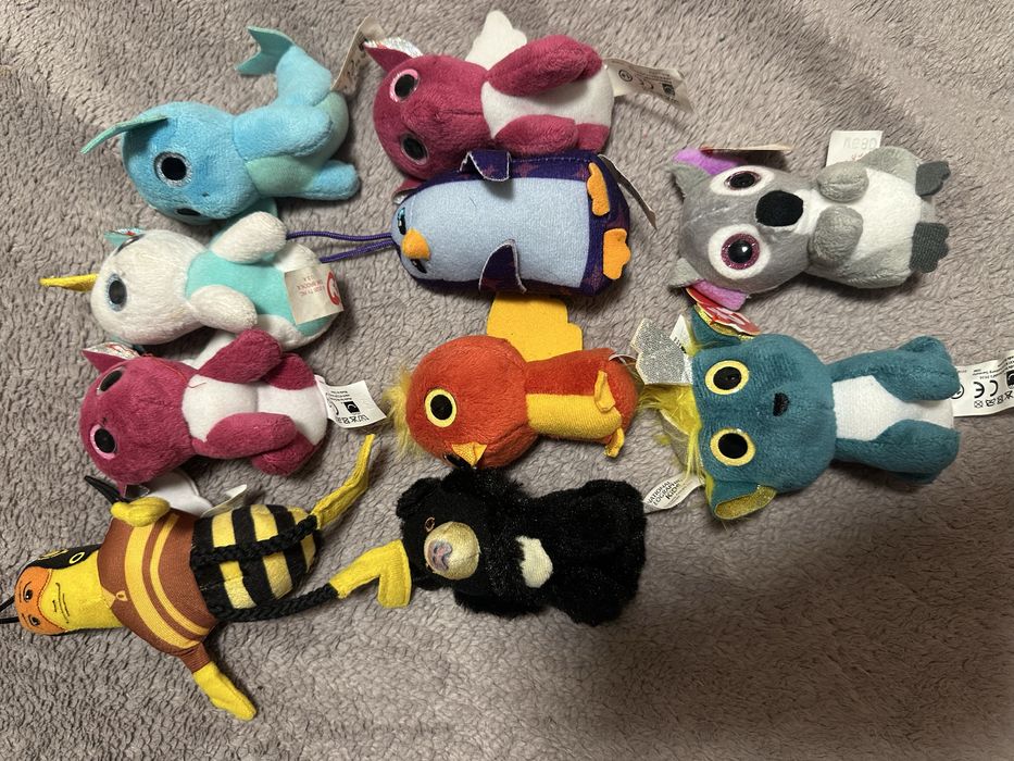 Мʼякі іграшки happy meal  McDonalds хеппи мил