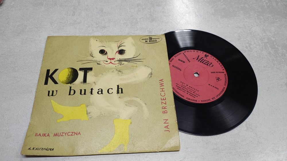 Kot w butach. Winyl