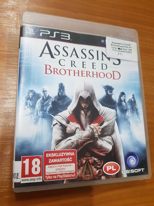 Assassin's Creed Brotherhood PS3 Sklep Iława