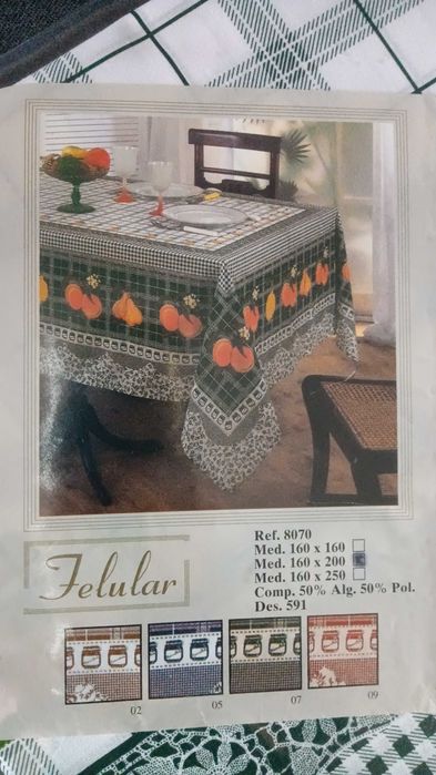 Toalha de mesa frutos