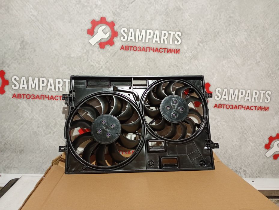 Volkswagen Tiguan 18+ диффузор в сборе