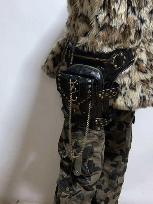 Сумка GGL (George Gina & Lucy) шкіряна опіум y2k sk8 сумка через плече