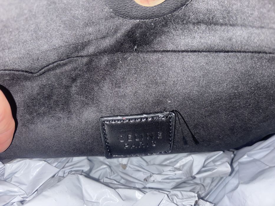 Torebka  szara material.