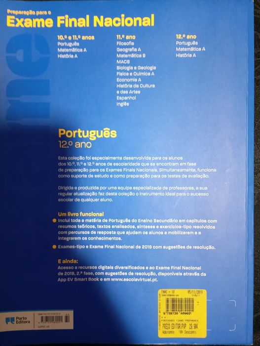 Preparação para exame final de Português
