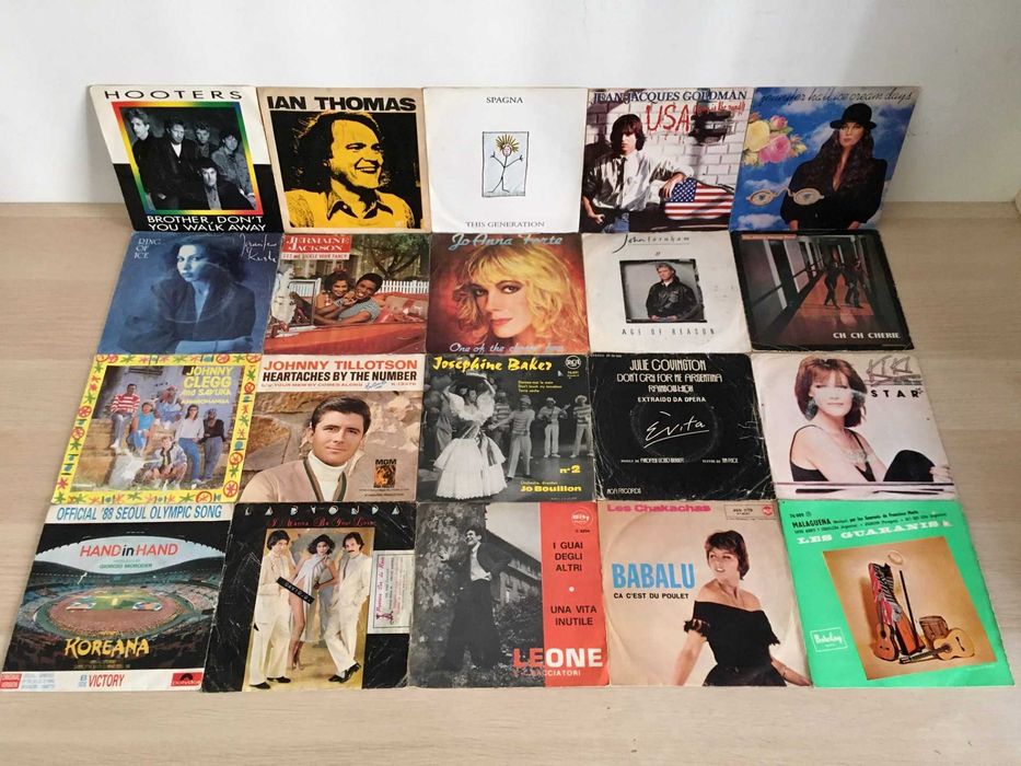 Discos de vinil singles - 2€ cada