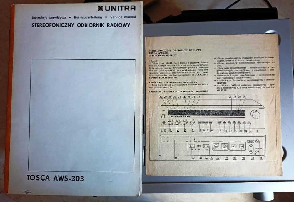 radio Tosca 303  -88-108MHz z equalizerem graficznym