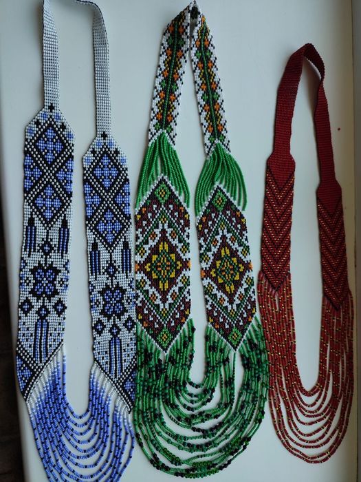 Гердани кругові із чеського бісеру