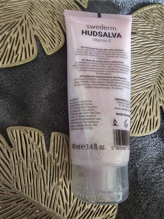 Hudsalva różowa Maść Swederm 100ml  nowa