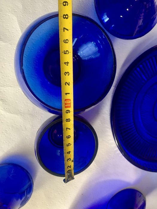 Кувшин ваза шкатулки стаканы  блюдо  кобальт