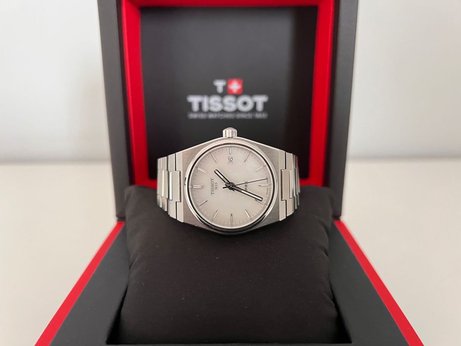Tissot PRX 35mm White Pearl Dial - Oryginał!