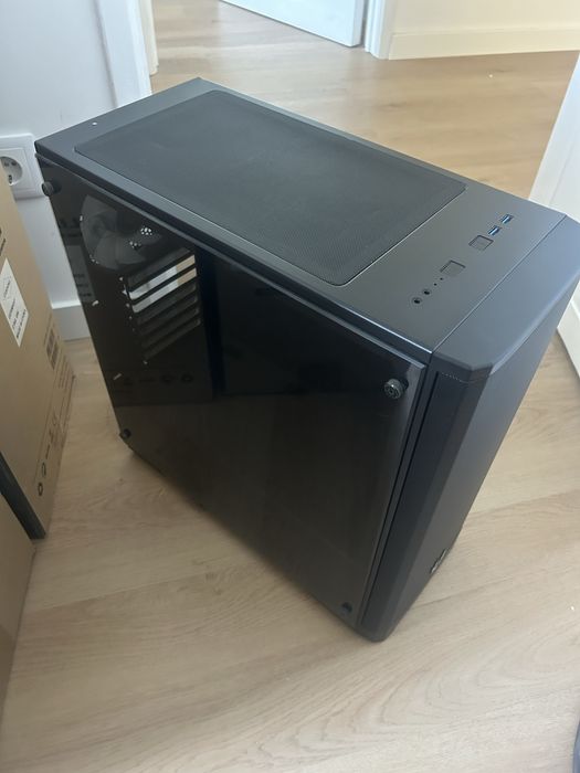 BitFenix Nova Mesh TG Preta Vidro Temperado (Caixa de PC gaming)