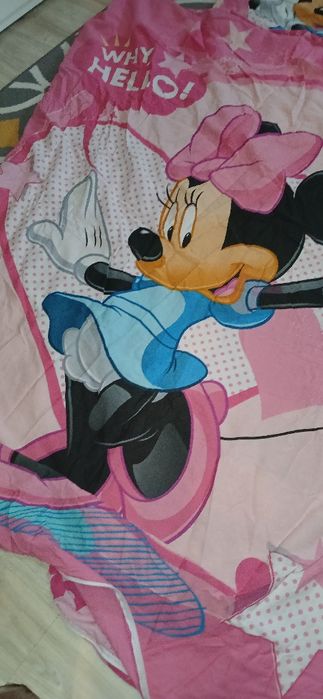 Komplet pościeli bawełniana smukke 160 x 200 Myszka Miki