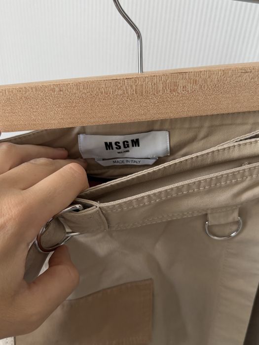 Юбка MSGM тренчова
