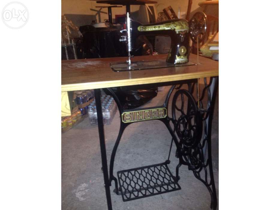 Máquina costura Singer recuperada