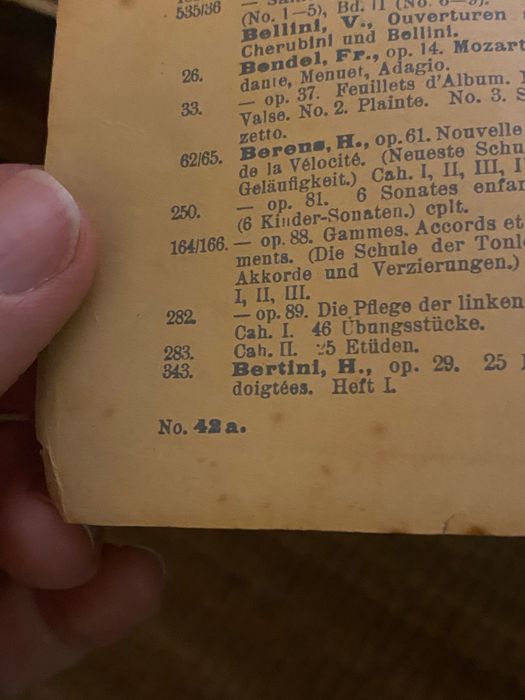 Partitura Schradiek École de la Technique du Violon, edition Cranz
