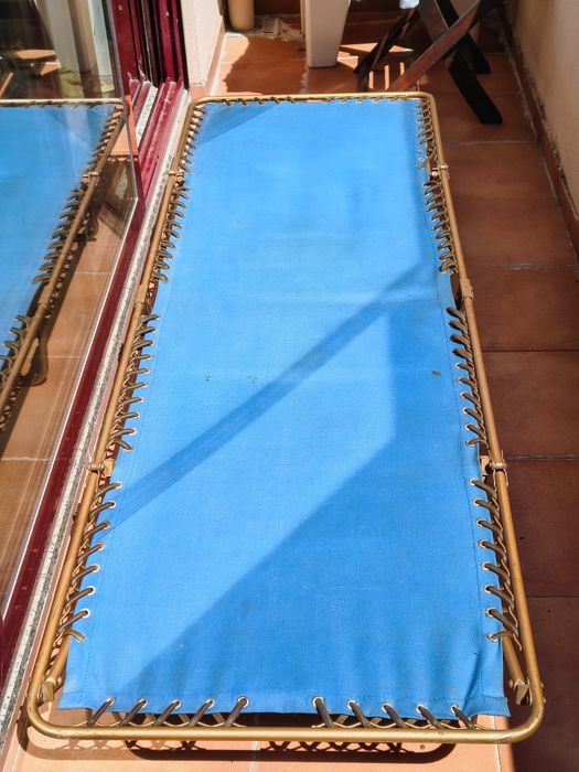 Cama Campismo Vintage Lafuma Chantazur Relax – Anos 60
