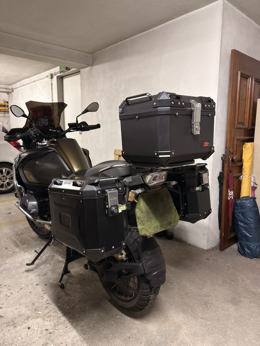 (NOVO) Malas Laterais + Top Case Alumínio BMW GS
