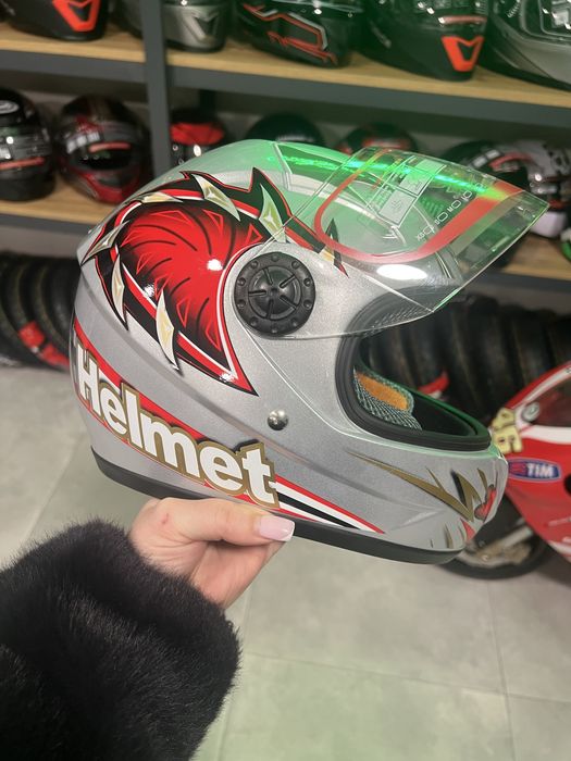 Мото шолом дитячий / шлем детский, маленький для скутера и мопеда