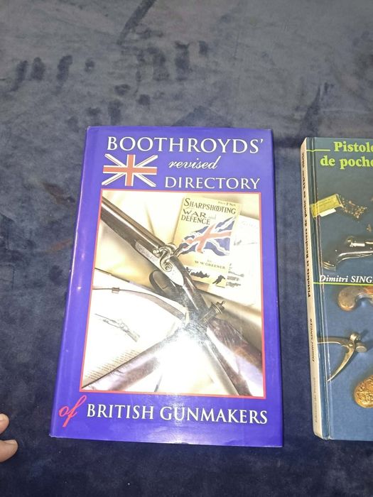 3 livros para colecionadores de armas de fogo antigas - Pistolas