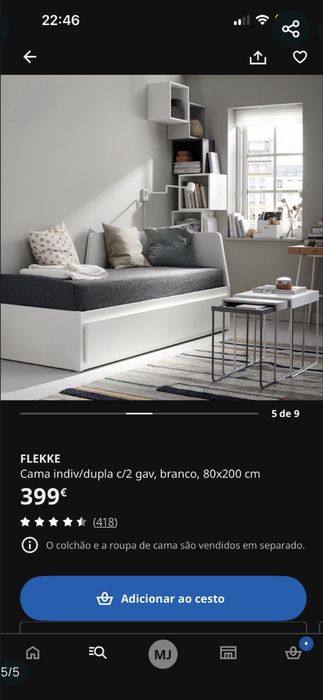 cama ikea 80x200