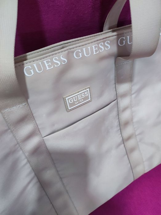 Сумка -шоппер, пляжна Guess