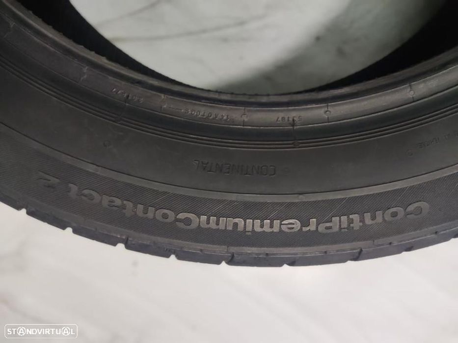 2 pneus semi novos 185-55r16 continental - oferta dos portes 80 EUROS