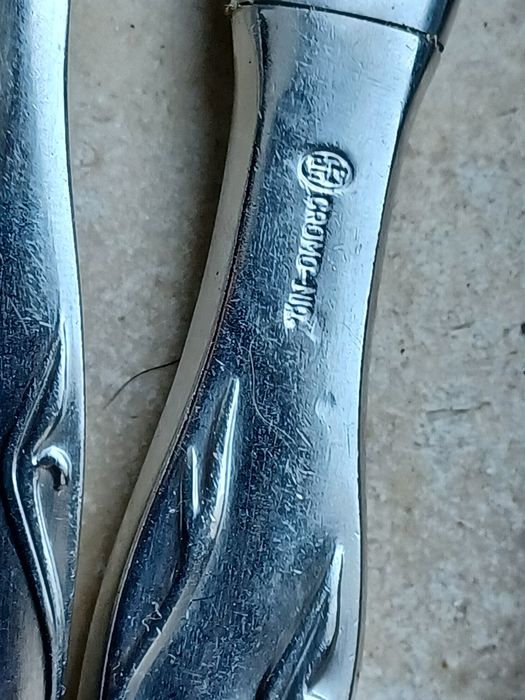 Faqueiro antigo cromo