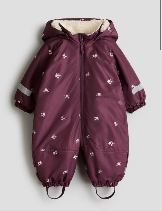 Теплий зимовий водовідштовхуючий комбінезон H&M 68, 74, 80, 86, 92, 98, 104
