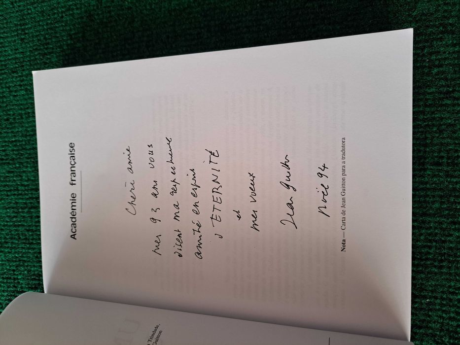 Um século uma vida - Jean Guitton