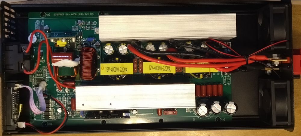 Інвертор DATOUBOSS 1500 W / 3000 W 12 V 220 з пультом чиста синусоїда