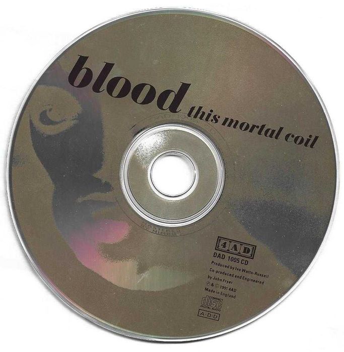 This Mortal Coil - - - - - Blood - - - - - CD