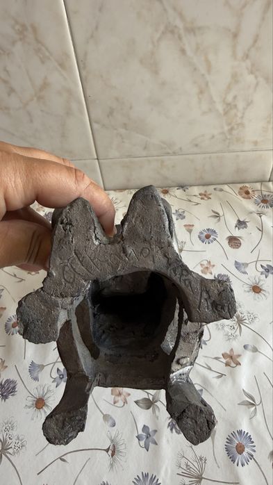 Estátua barro  negro