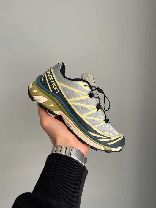Кросівки Salomon Xt-6 Gull Granada Sky Grey Green premium