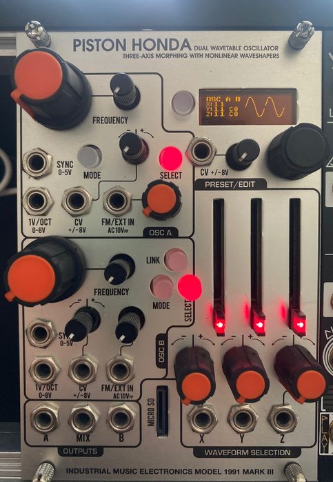Eurorack Piston Honda Mk3 / Industrial Music Electronics