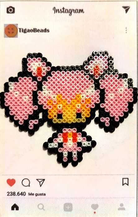 Porta Chaves em Hama Beads