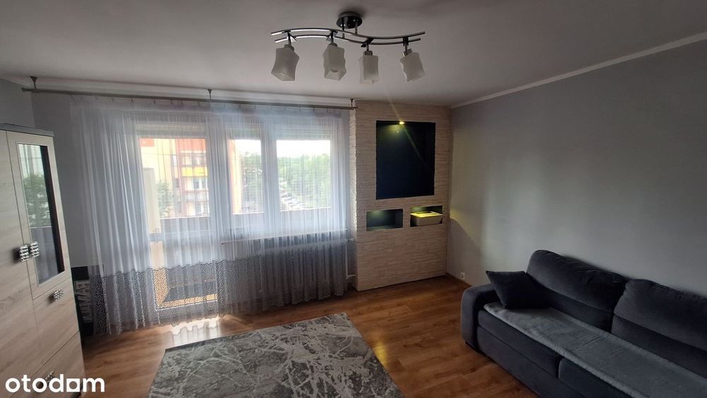 Wośniki 2 pokoje 48.36m2 do zamieszkania , duży balkon.