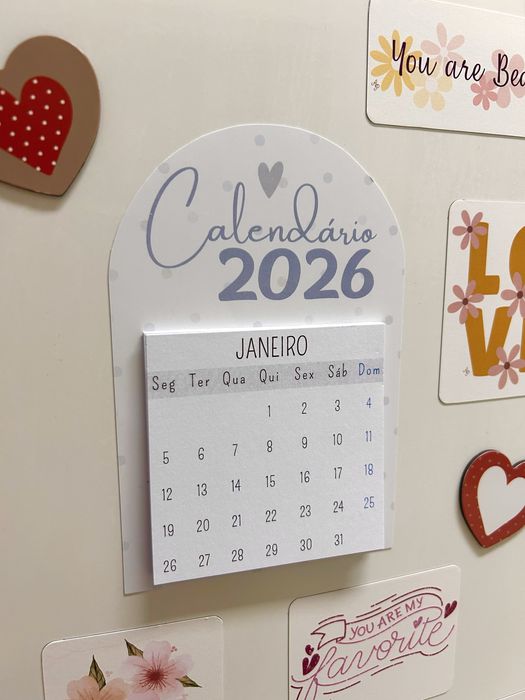 Calendário Magnético 2026