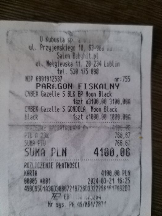 Wózek cybex gazelle S