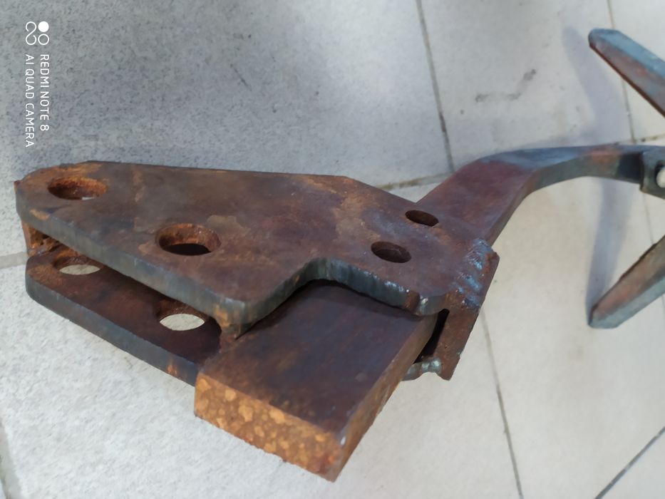 Стійка+лапа культиватора 270мм в зборе.стойка кпс з лапою.стрілка.