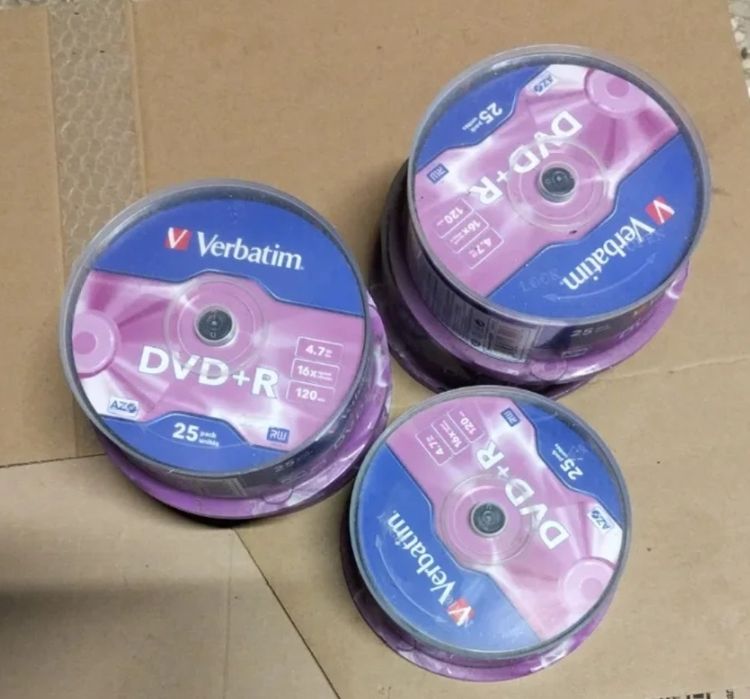 DVD verbatim selados